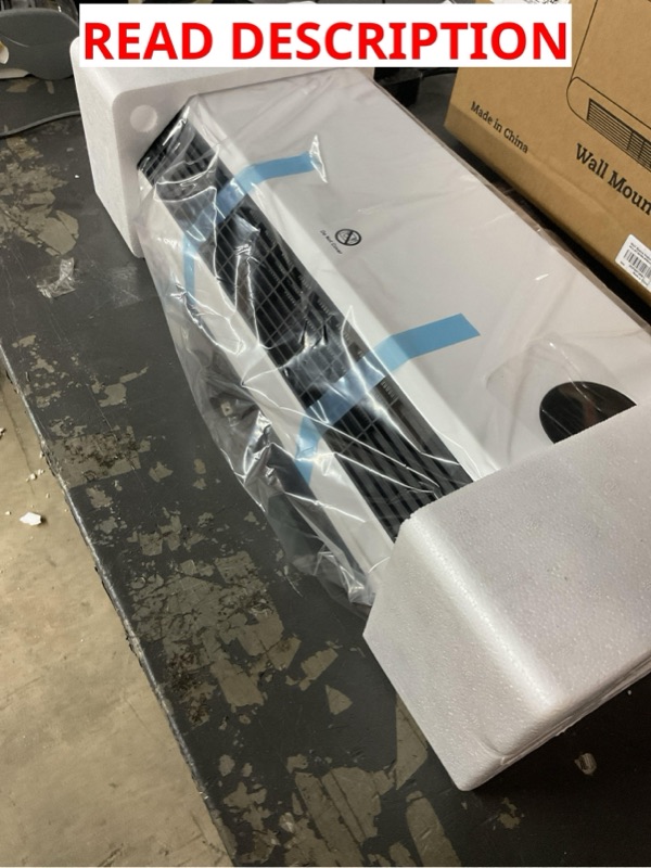 Wall Mounted Space Heater — auction lot at ATX Auctions in Paterson, NJ