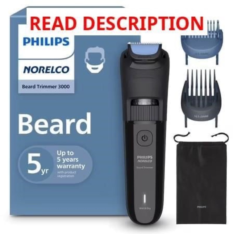 Philips Norelco Beard Trimmer 3000 Series — auction lot at ATX Auctions in Paterson, NJ