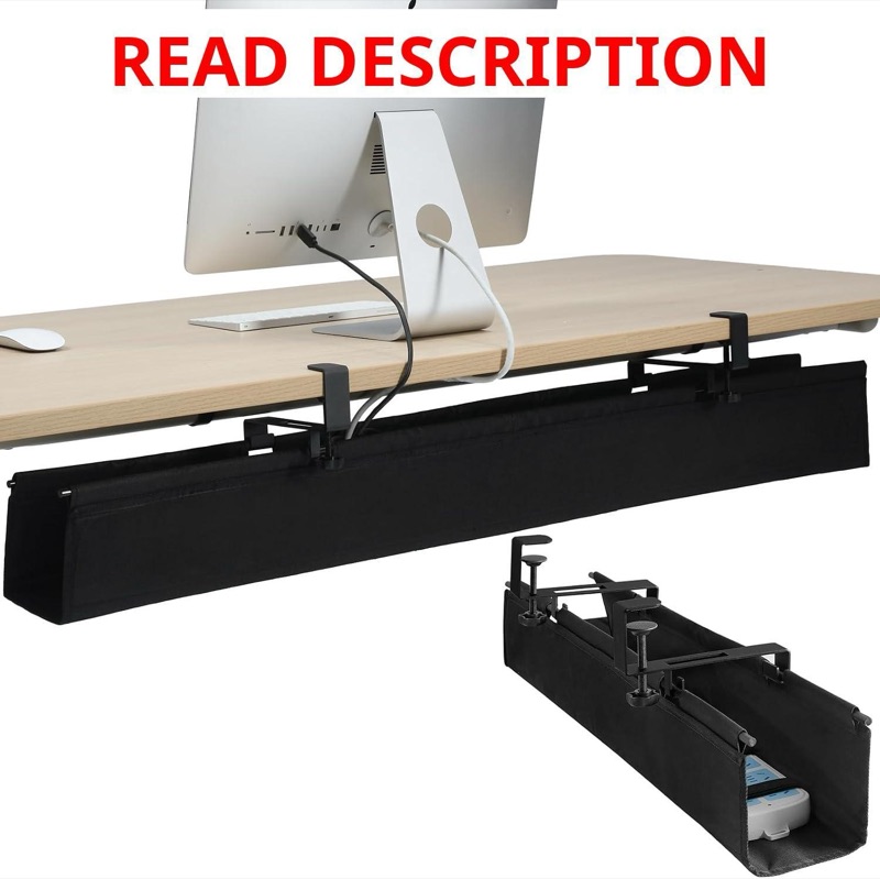 MAXECHO Under Desk Cable Tray 48" — auction lot at ATX Auctions in Paterson, NJ