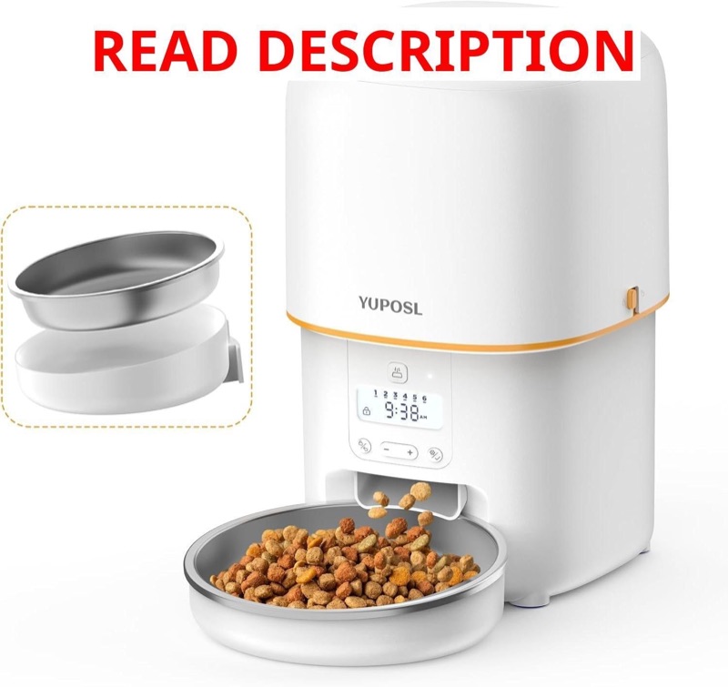 Automatic Cat Feeder 3L (Anti-Jam) — auction lot at ATX Auctions in Paterson, NJ