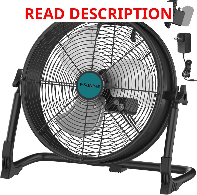 Makita 12" Battery Floor Fan, Cordless — auction lot at ATX Auctions in Paterson, NJ