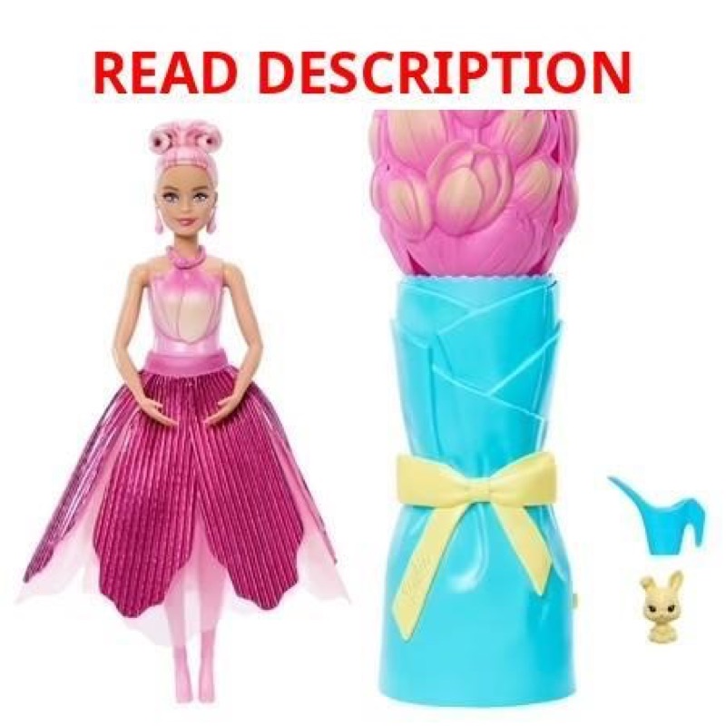 Barbie Petal Pop Scented Doll: Tulip Dress — auction lot at ATX Auctions in Paterson, NJ