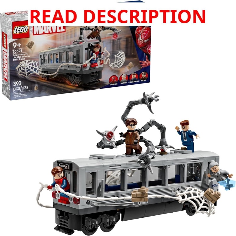 LEGO Marvel Spider-Man vs Doc Ock Train 76321 — auction lot at ATX Auctions in Paterson, NJ
